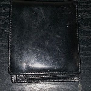 Genuine Leather Coach Two Piece Wallet